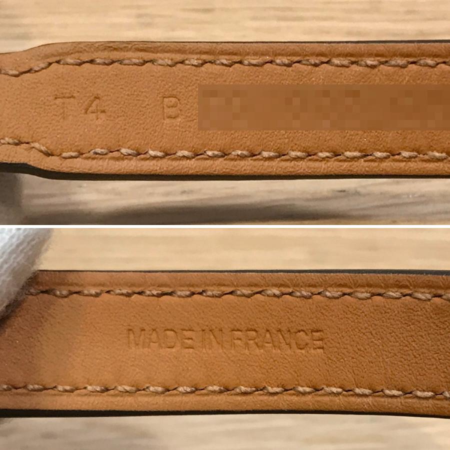 HERMES 【新品未使用】エルメス トレンチ レザーブレスレット HERMES 【新品未使用】エルメス トレンチ レザーブレスレット