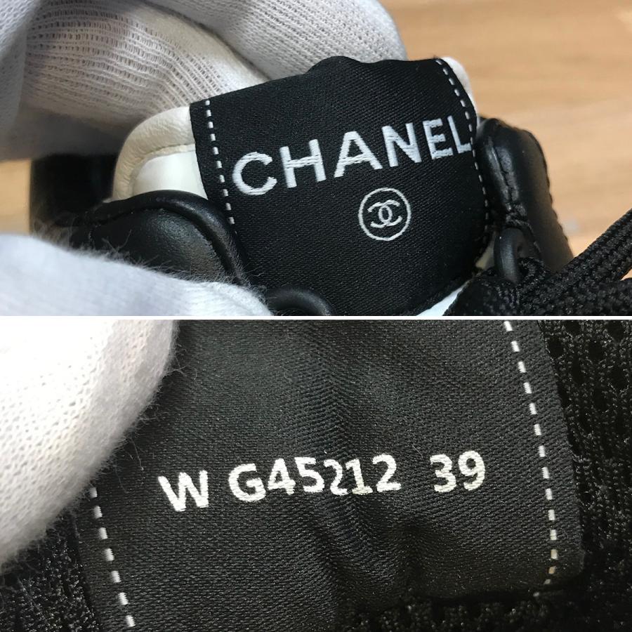 CHANEL 【新品同様】シャネル スニーカー ココマーク レディース CHANEL 【新品同様】シャネル スニーカー ココマーク レディース