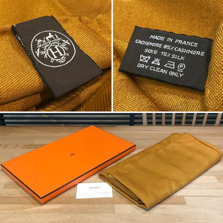 最終お値下げ！エルメスHERMESカシミアシルクストールニューリブリス 楽天市場】HERMES エルメス ストール 75×213 ニュー・リブリス NEW