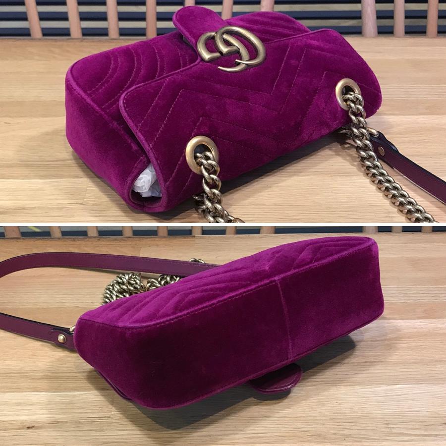 GUCCI 【良品】グッチ GGマーモント キルティング チェーン GUCCI 【良品】グッチ GGマーモント キルティング チェーン