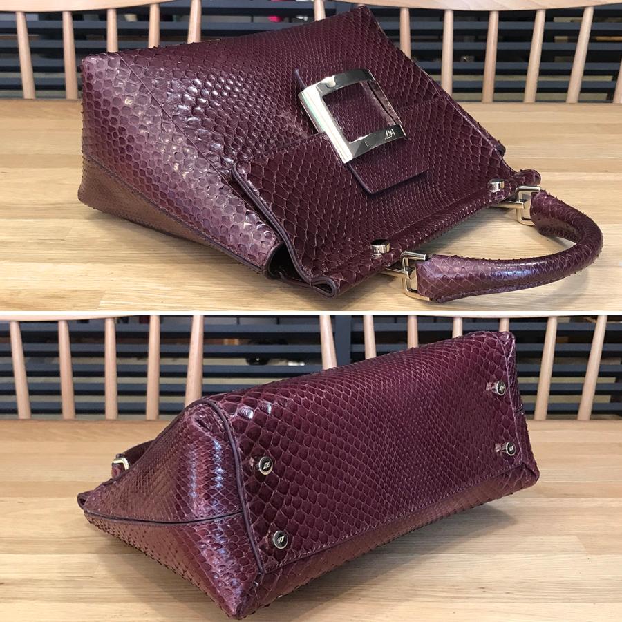 Roger Vivier ヴィヴカバ レザー 2WAY ハンドバッグ ショルダー Roger Vivier（ロジェヴィヴィエ） 【超美品】ロジェヴィヴィエ
