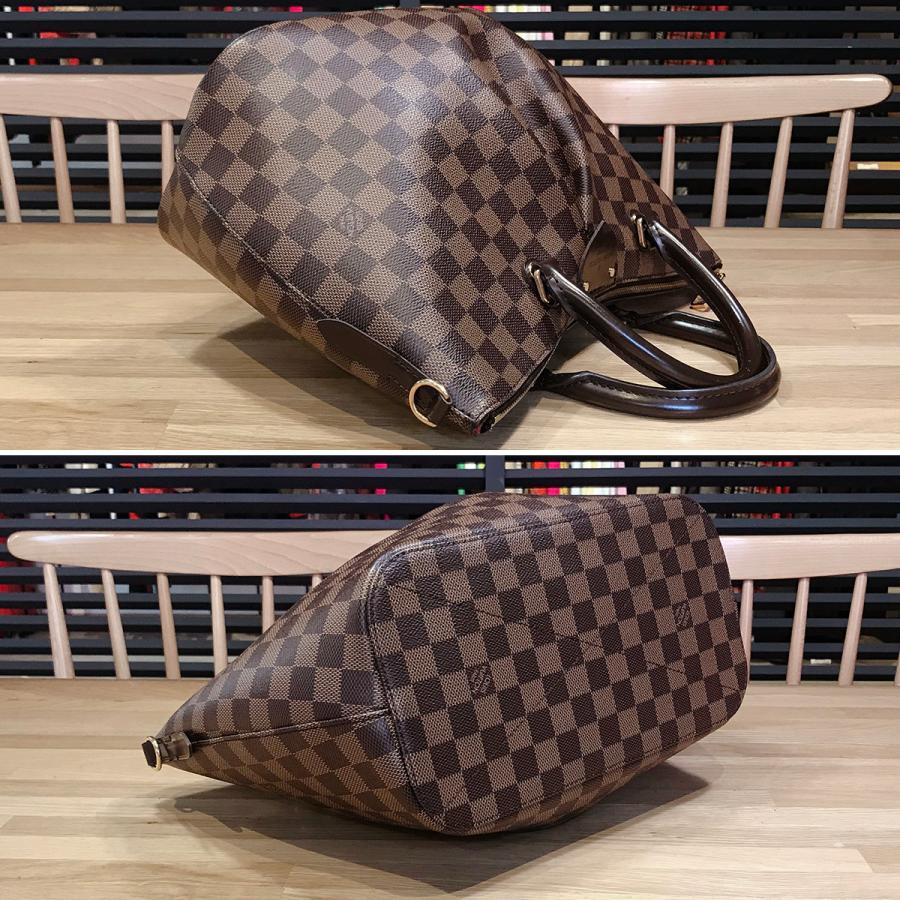 ルイヴィトン シエナMM ダミエ ショルダーバッグ ダミエキャンバス N41546 ブラウン レディース LOUIS VUITTON  中古 LOUIS VUITTON（ルイ・ヴィトン） シエナMM ダミエ ショルダーバッグ