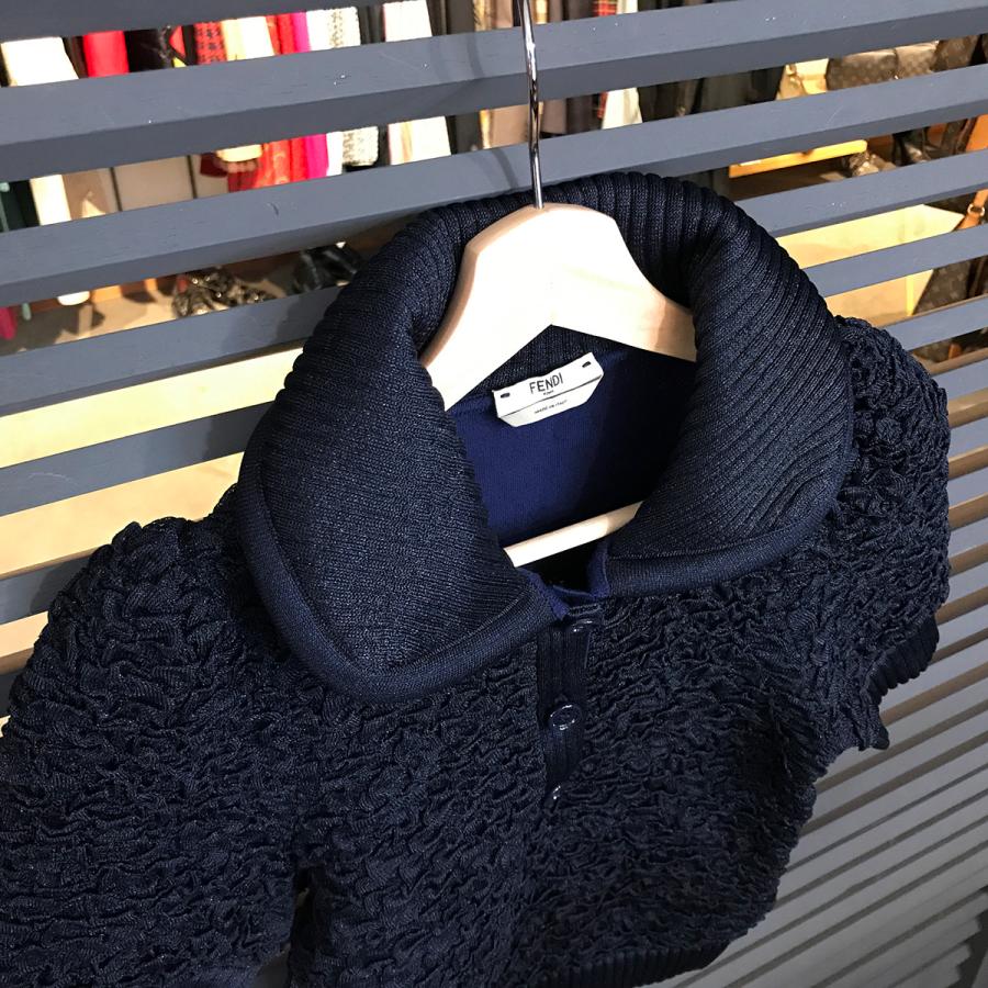 FENDI（フェンディ） 【新品同様】フェンディ 半袖 トップス ネイビー 