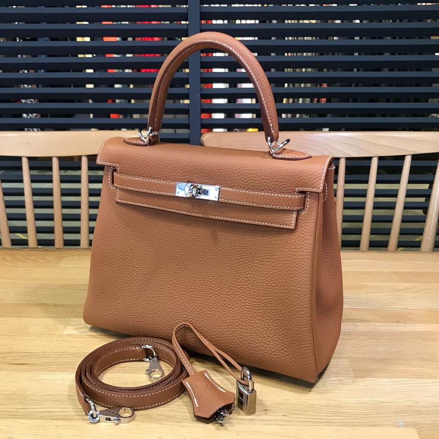 HERMES 【新品同様】エルメス ケリー25 内縫い トゴ ゴールド HERMES 【新品同様】エルメス ケリー25 内縫い トゴ ゴールド