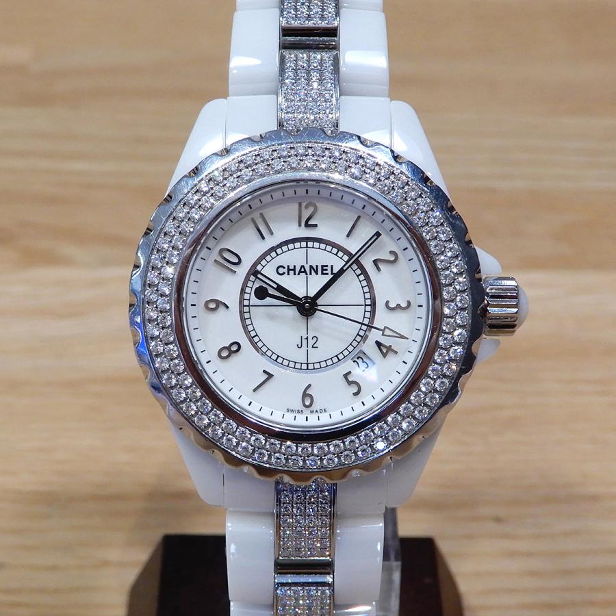 CHANEL（シャネル） 【超美品】シャネル J12 ベゼル ブレス ダイヤ