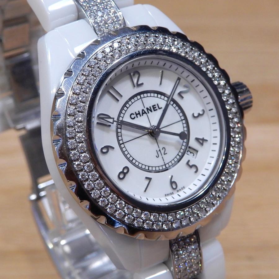 CHANEL（シャネル） 【超美品】シャネル J12 ベゼル ブレス ダイヤ
