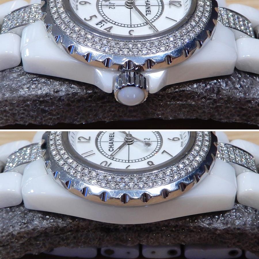 CHANEL（シャネル） 【超美品】シャネル J12 ベゼル ブレス ダイヤ