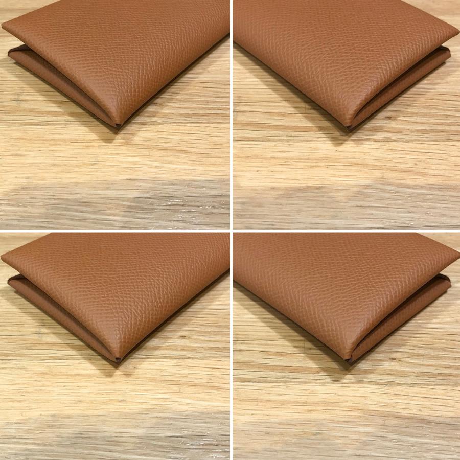 【新品未使用】HERMES エルメス カルヴィ エプソン ゴールド B刻印 HERMES（エルメス） 【新品未使用】エルメス カルヴィデュオ エプソン