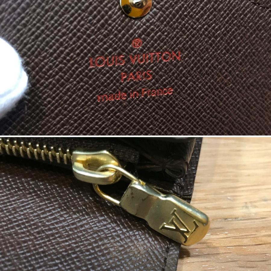 LOUIS VUITTON ルイ・ヴィトン バッグ ポルトフォイユ・サラ ダミエ ｻｲﾌ･小物 N63209 長財布
 ダミエキャンバス  ブラウン ユニセックス【中古】 楽天市場】ルイヴィトン Louis Vuitton ダミエ ポルトフォイユサラ