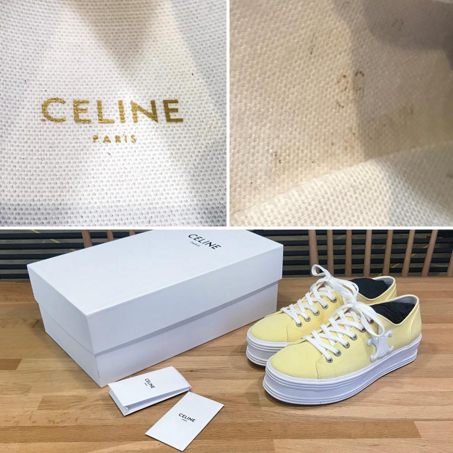 CELINE 【新品同様】セリーヌ トリオンフ ジェーン ローカット CELINE 【新品同様】セリーヌ トリオンフ ジェーン ローカット