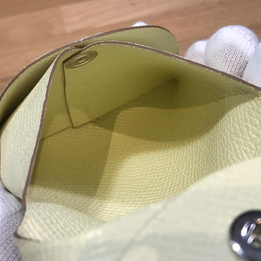 エルメス バスティア　新色ミントグリーン ケース　新品未使用品 HERMES エルメス コインケース バスティア ヴェールクリケット ナタ