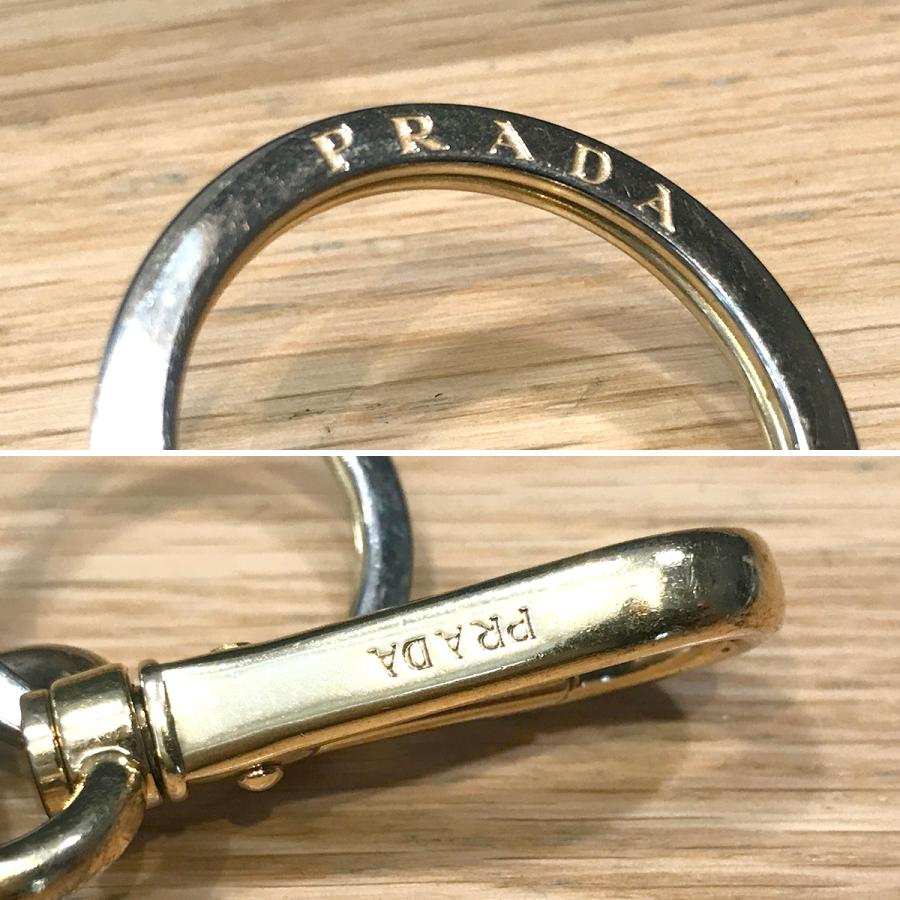 PRADA（プラダ） 【良品】プラダ キーリング キーホルダー