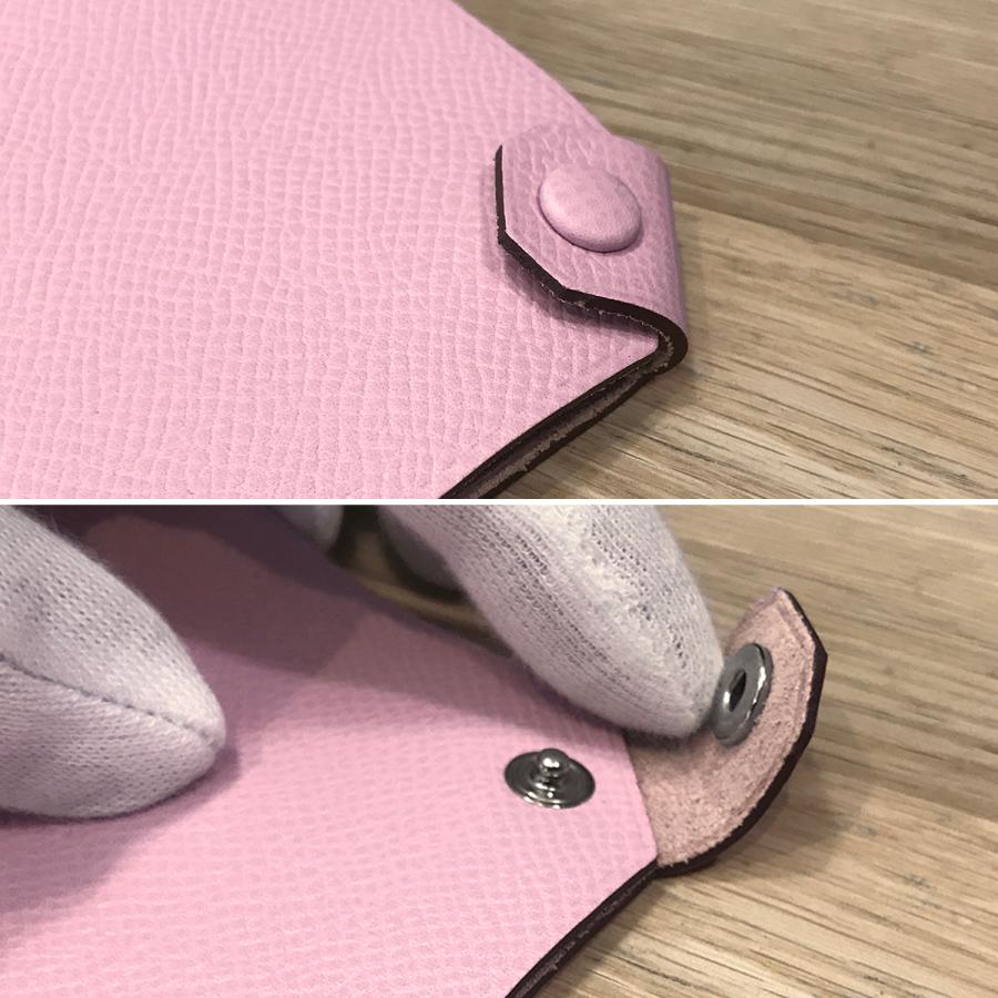 HERMES＞ 『Tarmac』 パスポートケース モーヴシルベストル