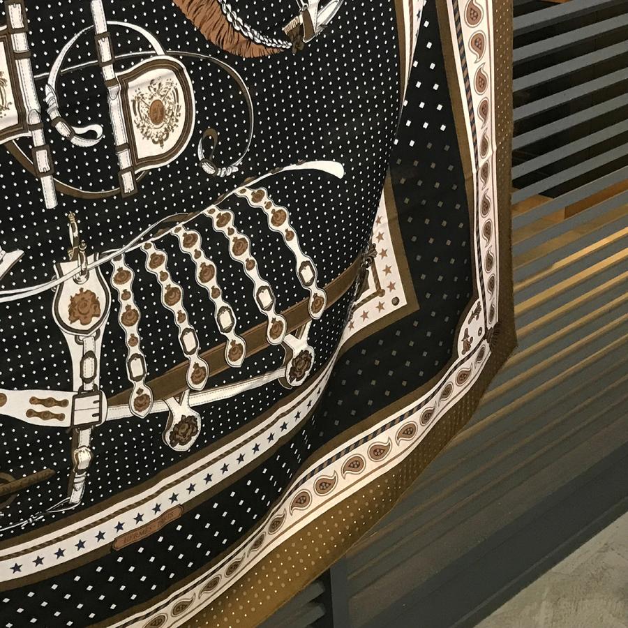 HERMES（エルメス） 【超美品】エルメス カレジェアン140 宮廷の馬具