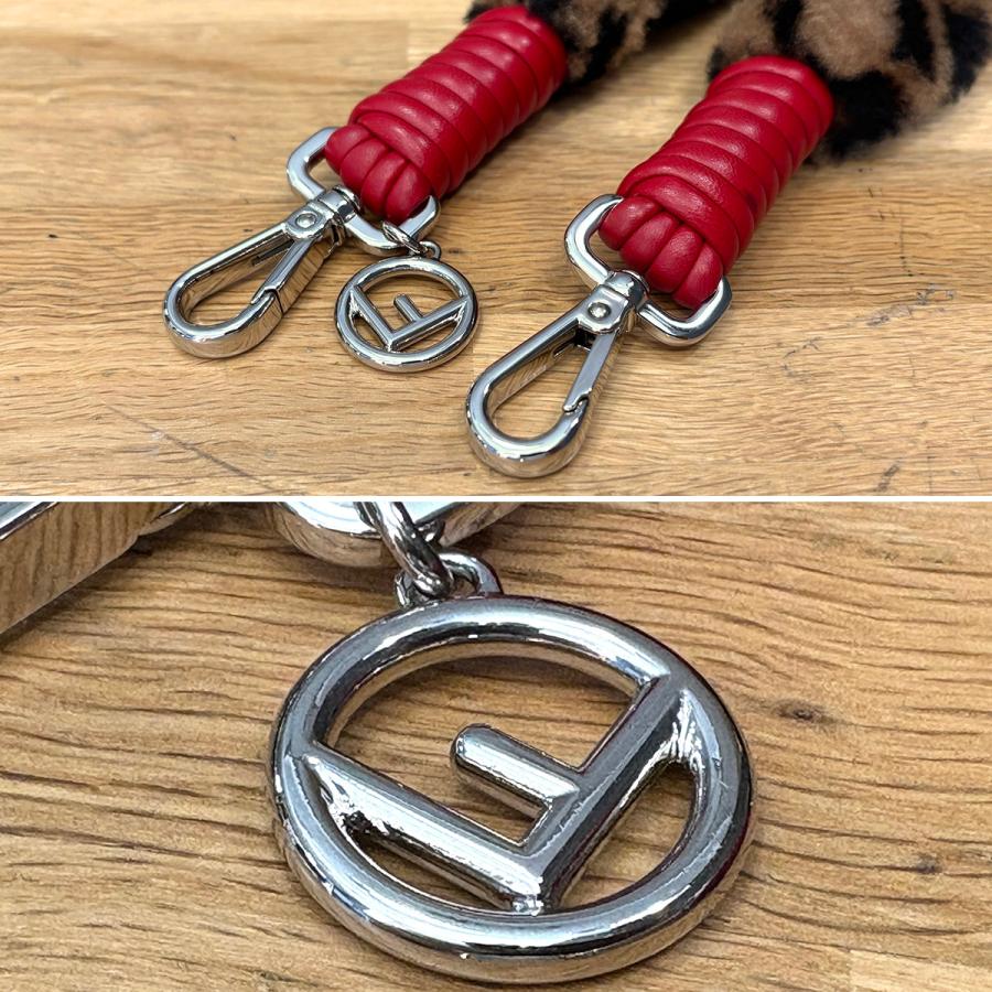 FENDI 【新品同様】フェンディ FF柄 ズッカ柄 ストラップユー ウール 