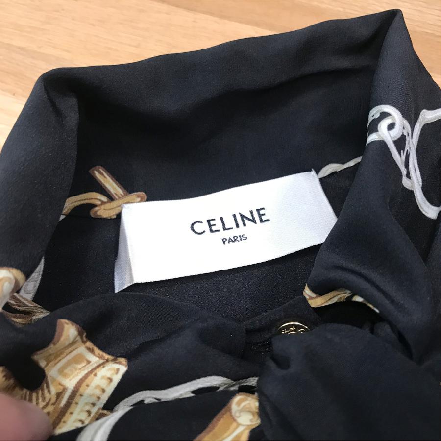 CELINE 【超美品】セリーヌ LAVALLIERE ラヴァリエール シャツ CELINE 【超美品】セリーヌ LAVALLIERE ラヴァリエール シャツ