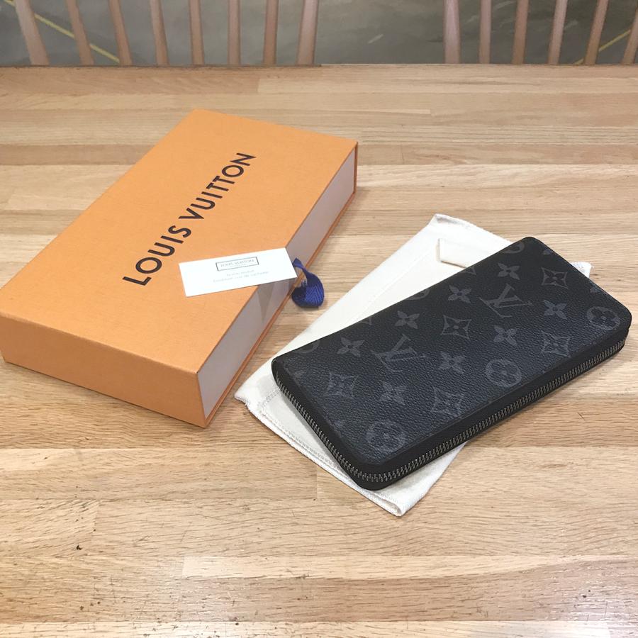 LOUIS VUITTON 【超美品】ルイヴィトン エクリプス ジッピーウォレット 