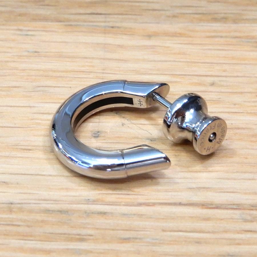 HERMES 【新品未使用】エルメス シングルピアス サボ シルバー HERMES 【新品未使用】エルメス シングルピアス サボ シルバー