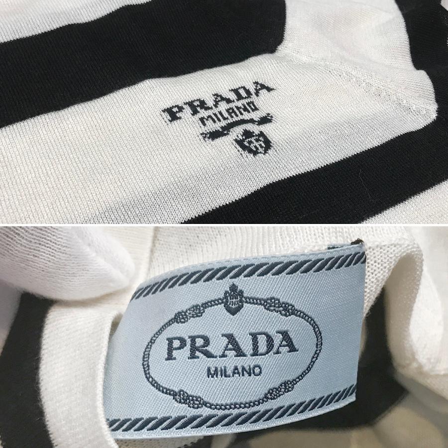 PRADA 【超美品】プラダ 22SS モックネック ニット セーター PRADA 【超美品】プラダ 22SS モックネック ニット セーター