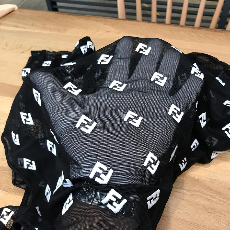 FENDI 【超美品】フェンディ FF柄 ズッカ柄 シースルー ボディ FENDI 【超美品】フェンディ FF柄 ズッカ柄 シースルー ボディ