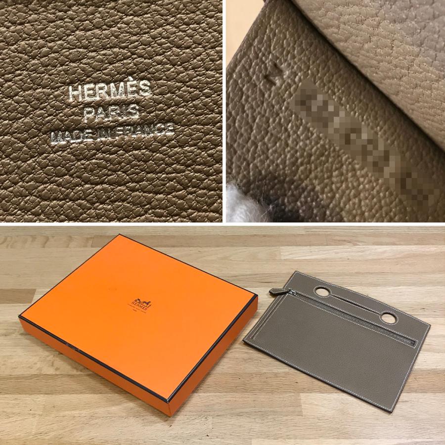 HERMES 【未使用】 エルメス バーキン25用 バックポッケット HERMES 【未使用】 エルメス バーキン25用 バックポッケット