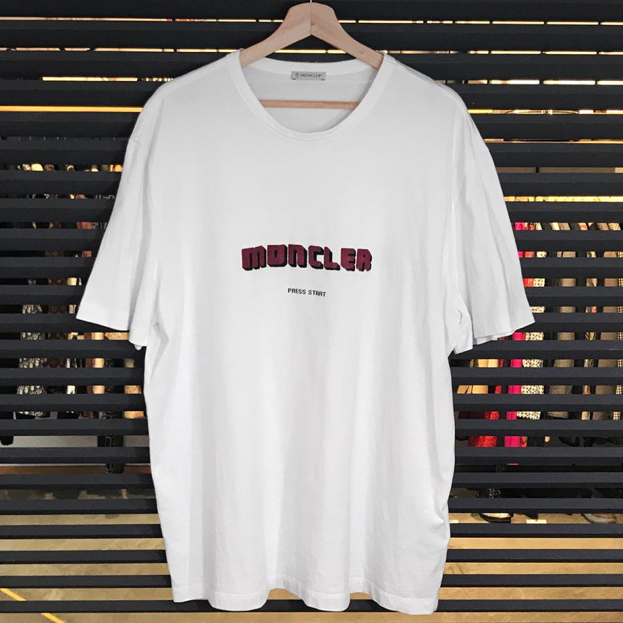 MONCLER（モンクレール） 【良品】モンクレール ロゴ 半袖Tシャツ XXL 