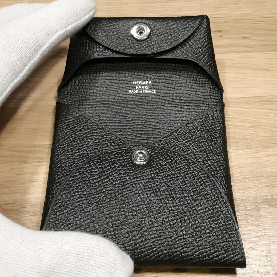 HERMES（エルメス） 【未使用】エルメス バスティア エプソン ブラック