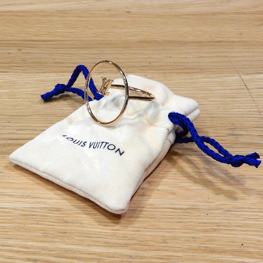 LOUIS VUITTON 【新品同様】ルイヴィトン リング・LV エクリプス 