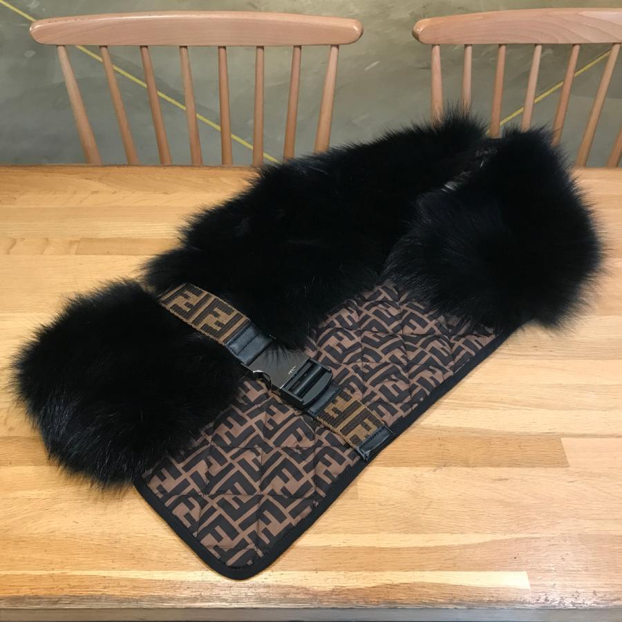 FENDI カシミア フォックスファー ストール マフラー 保存袋 FENDI カシミア フォックスファー ストール マフラー 保存袋 公式