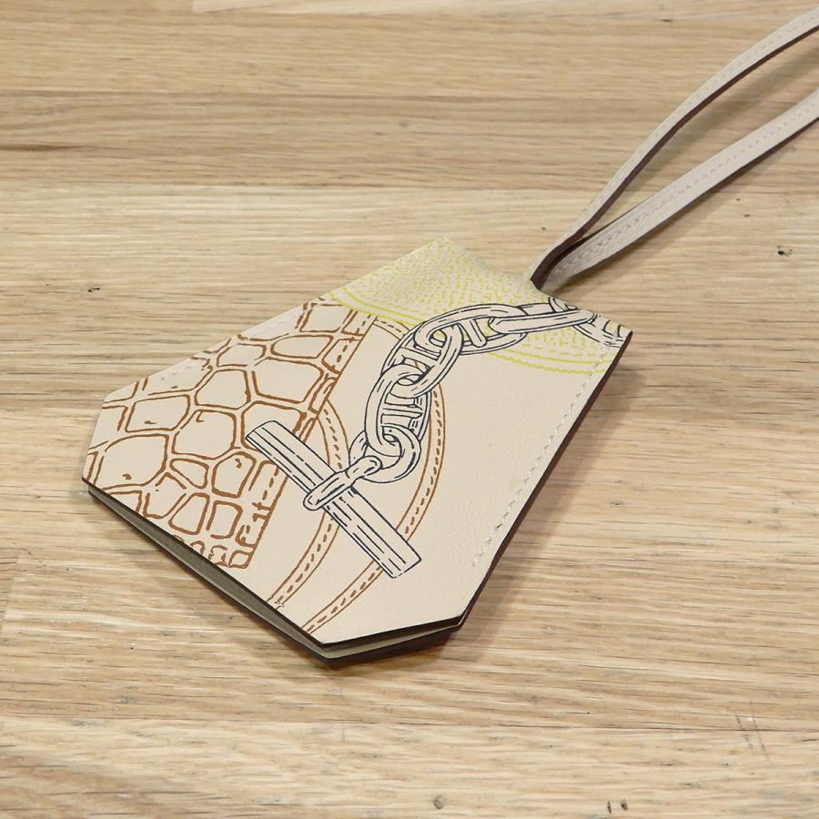 未使用エルメス クロシェットネックレス エトゥープ 未使用）HERMES