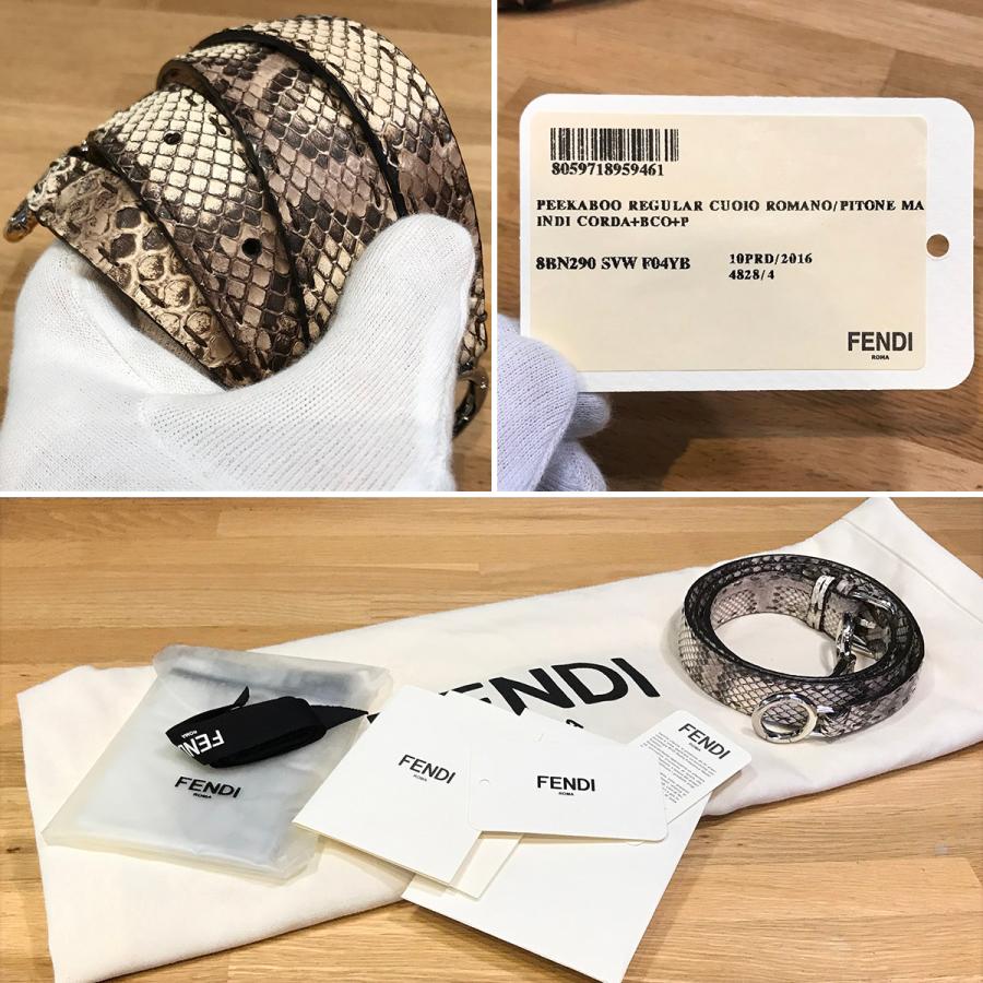 FENDI 【超美品】フェンディ ピーカブー レギュラー グレージュ FENDI 【超美品】フェンディ ピーカブー レギュラー グレージュ