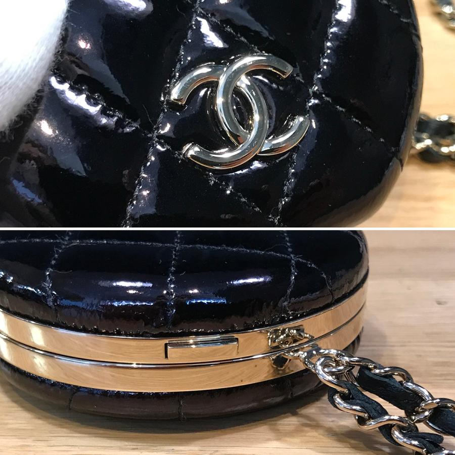 CHANEL マトラッセ ミラー付きエナメルバック CHANEL マトラッセ ミラー付きエナメルバック | ヤマダウェブコム
