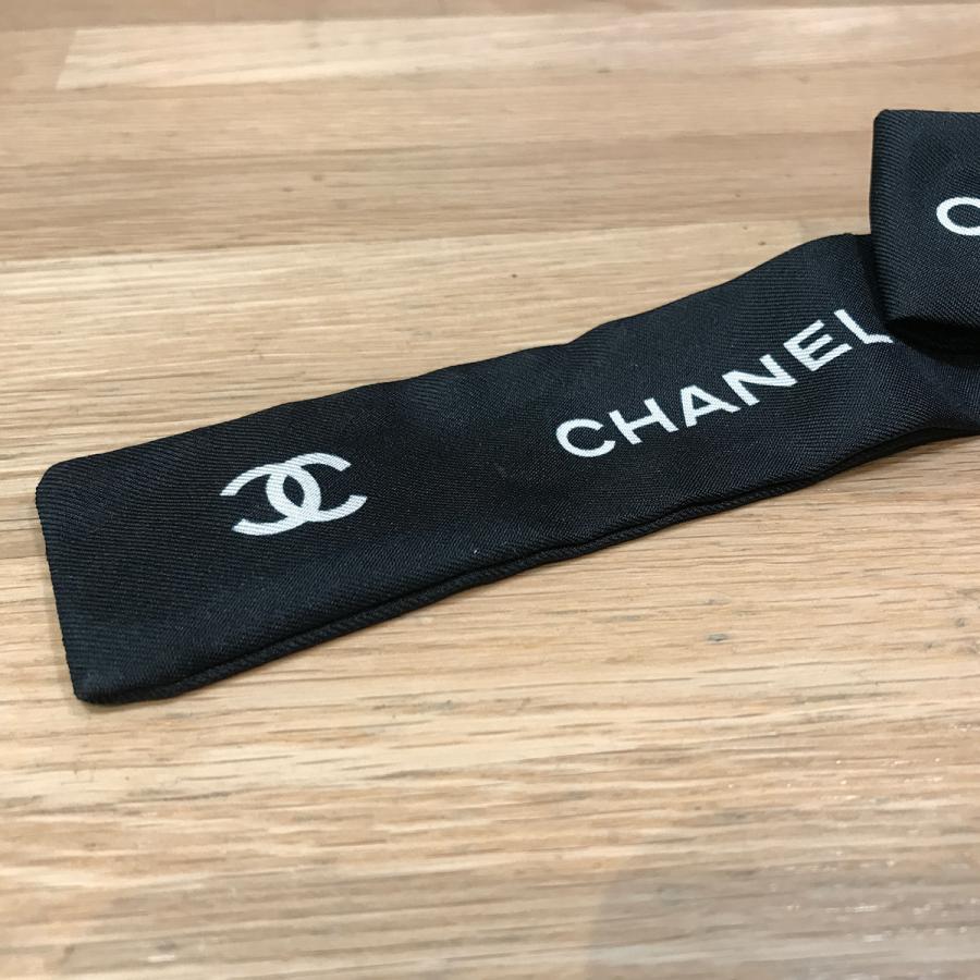 CHANEL（シャネル） 【超美品】シャネル ココマーク シュシュ シルク