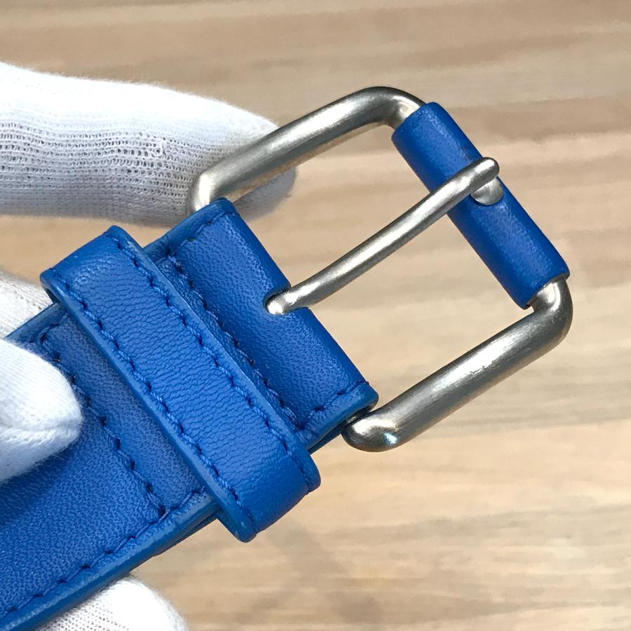 【正規品美品】BOTTEGA VENETAイントレチャート ブルー BOTTEGA VENETA（ボッテガ・ヴェネタ） 【美品】ボッテガヴェネタ