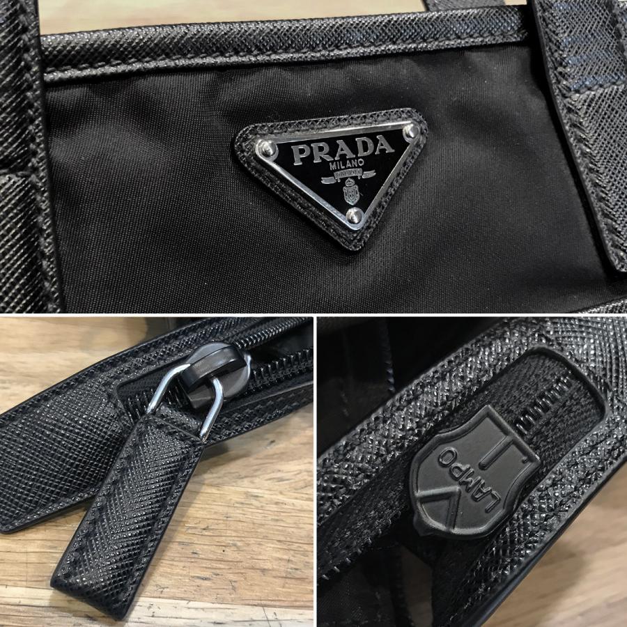 美品 プラダ PRADA 2wayショルダーバッグ トートバッグ 斜め掛け 2VG032 ユニセックス PRADA - 美品 プラダ PRADA 2wayショルダーバッグ トートバッグ 斜め