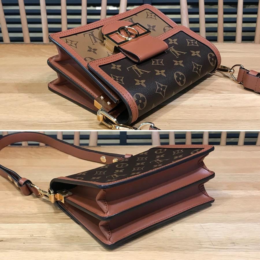 超美品 ルイヴィトン 現行 モノグラムリバース ドーフィーヌMINI ショルダー LOUIS VUITTON（ルイ・ヴィトン） モノグラムリバース ドーフィーヌ