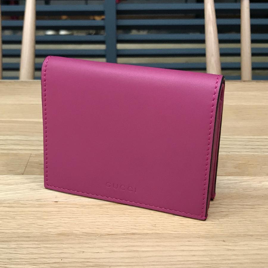 GUCCI（グッチ） 【超美品】グッチ 2つ折り札入れ コンパクト財布