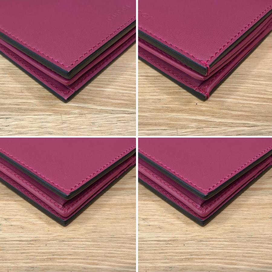 GUCCI（グッチ） 【超美品】グッチ 2つ折り札入れ コンパクト財布