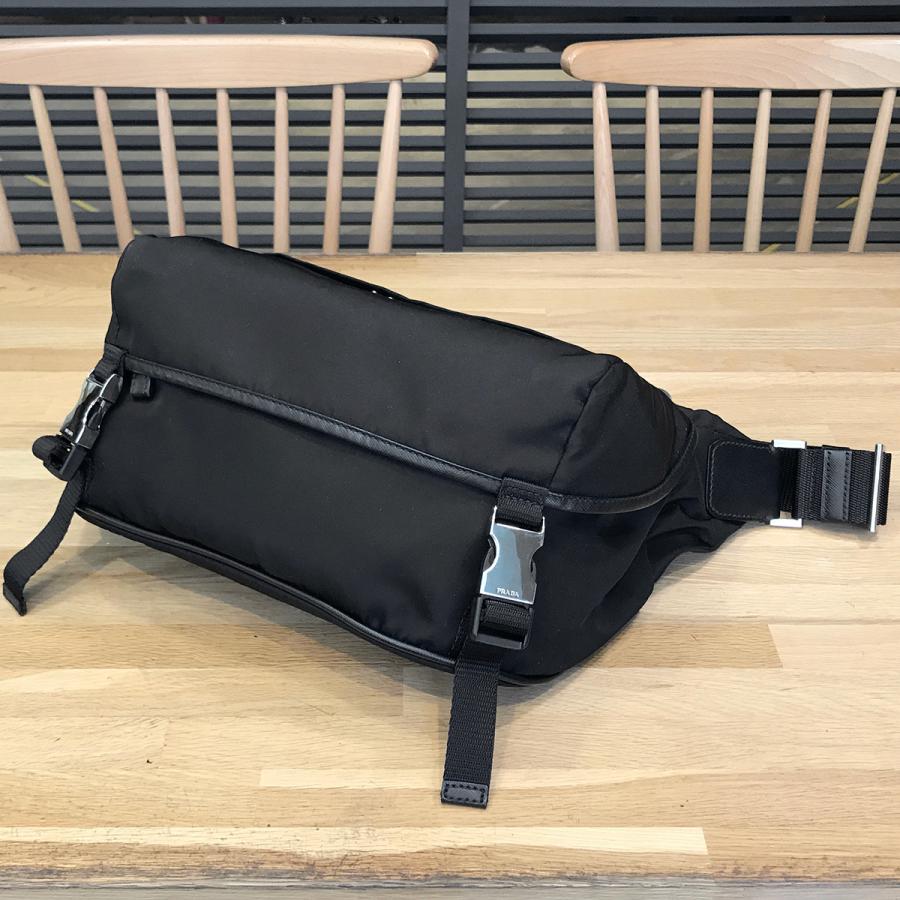 PRADA（プラダ） 【超美品】プラダ リナイロン ボディバッグ ウエスト
