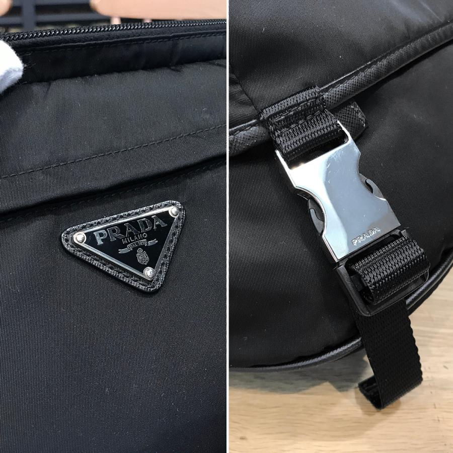 PRADA（プラダ） 【超美品】プラダ リナイロン ボディバッグ ウエスト