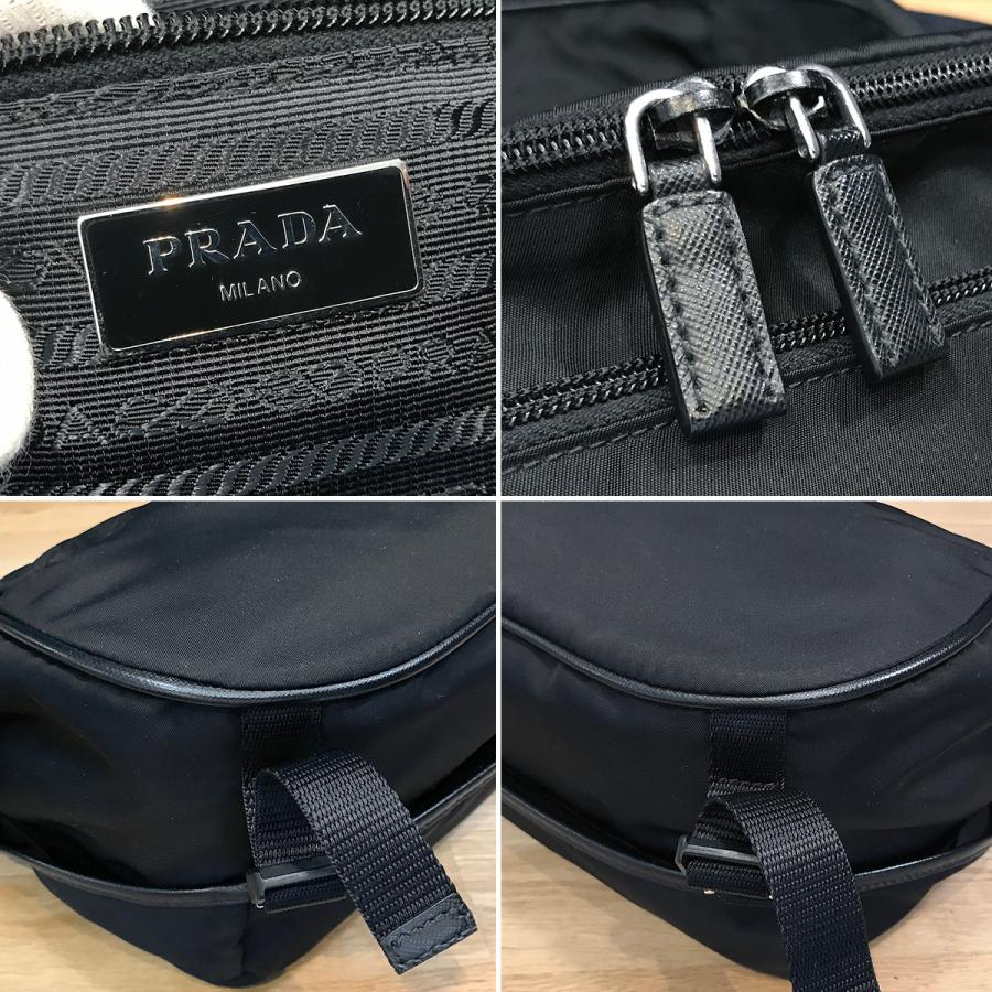 PRADA（プラダ） 【超美品】プラダ リナイロン ボディバッグ ウエスト
