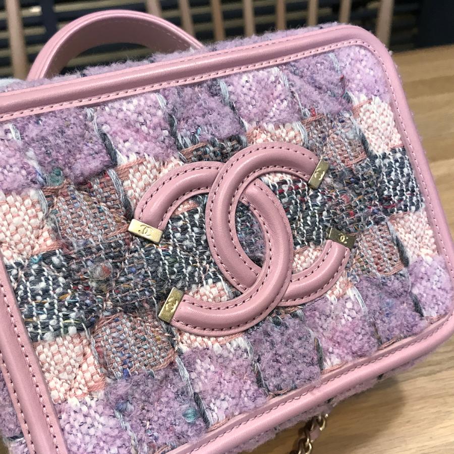シャネル CHANEL ショルダーバッグ CCフィリグリー A93343 パープル マルチカラー ツイード ラムスキン (羊革) 【中古】 楽天市場】シャネル CHANEL ショルダーバッグ CCフィリグリー A93343