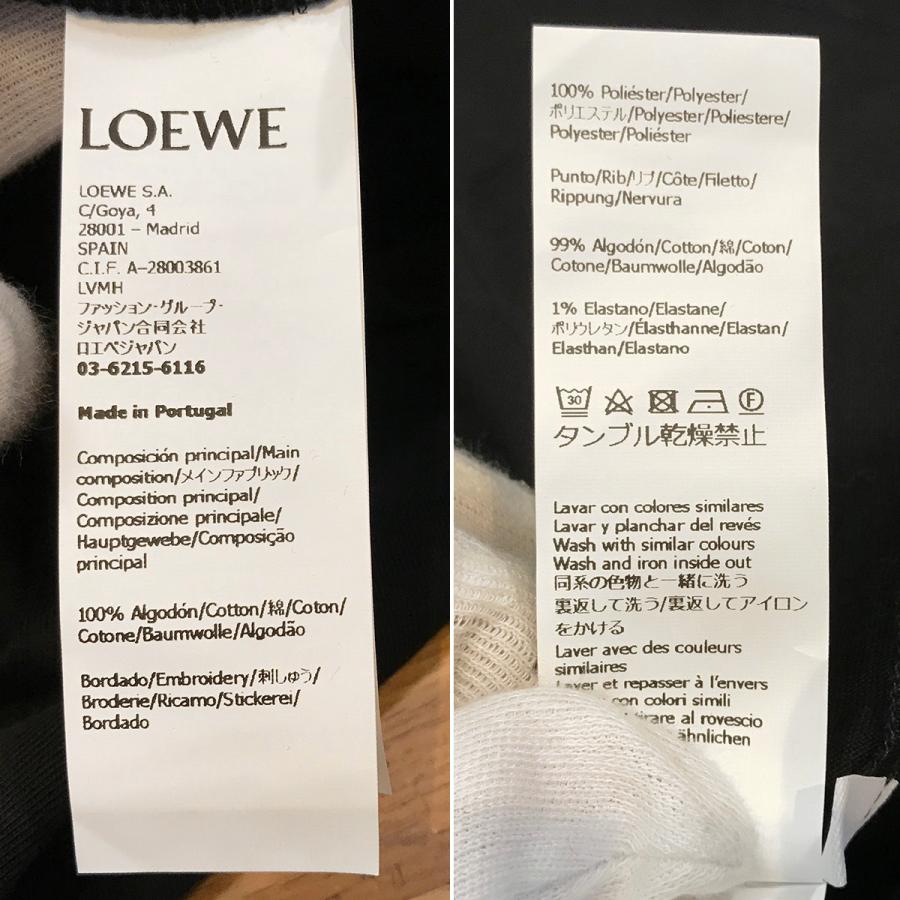 LOEWE（ロエベ） 【新品同様】ロエベ アナグラム リラックスフィット T