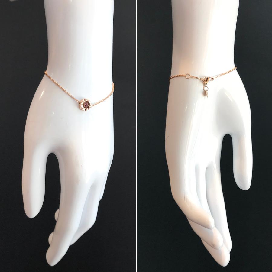 超美品 シャネル 現行 ココクラッシュブレスレット ルビー K18PG CHANEL 【超美品】シャネル ココクラッシュブレスレット ルビー