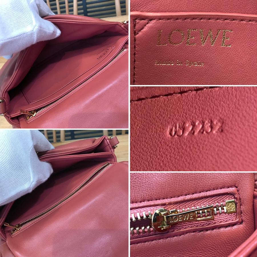 LOEWE ロエベ チェーンウォレット ピンクパープル ゴールドチェーン 箱付き 楽天市場】チェーンウォレット ロエベ（バッグ・小物・ブランド雑貨
