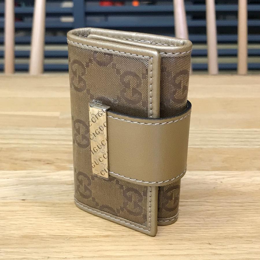 GUCCI 【超美品】グッチ グッチシマ ハートモチーフ コンパクトミラー