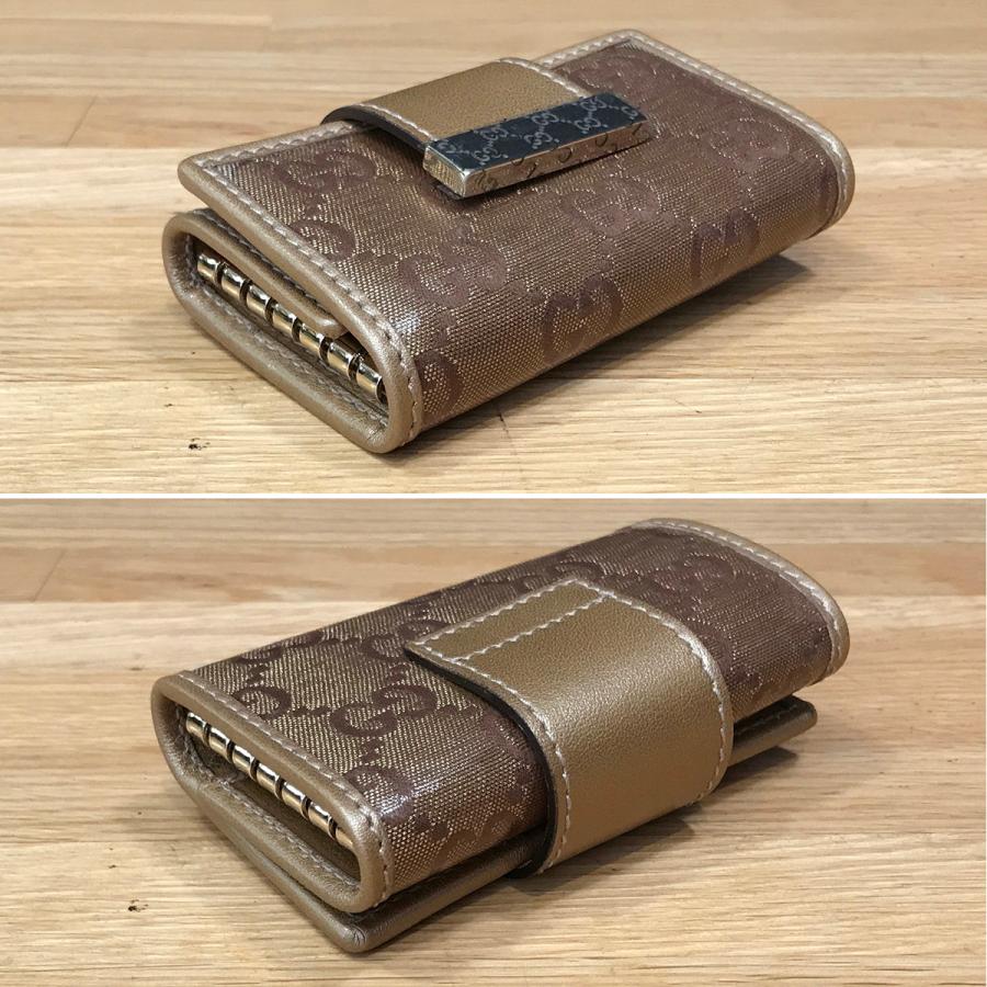 GUCCI（グッチ） 【未使用】グッチ GGクリスタルキャンバス 6本 キー