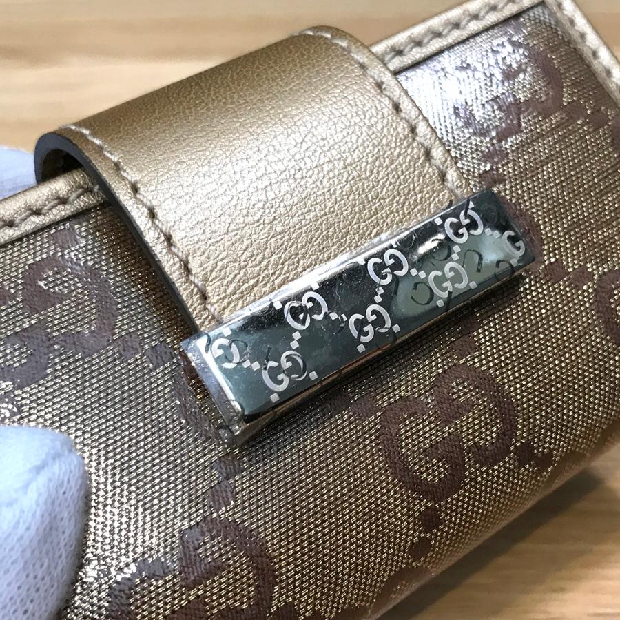 GUCCI（グッチ） 【未使用】グッチ GGクリスタルキャンバス 6本 キー