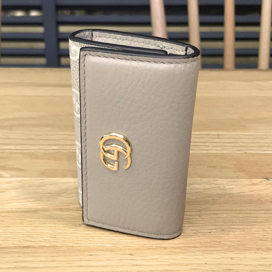 GUCCI グッチ　マーモント　キーケース　プレゼント　未使用　未開封 GUCCI（グッチ） 【新品未使用】グッチ GGマーモント 6本 キーケース