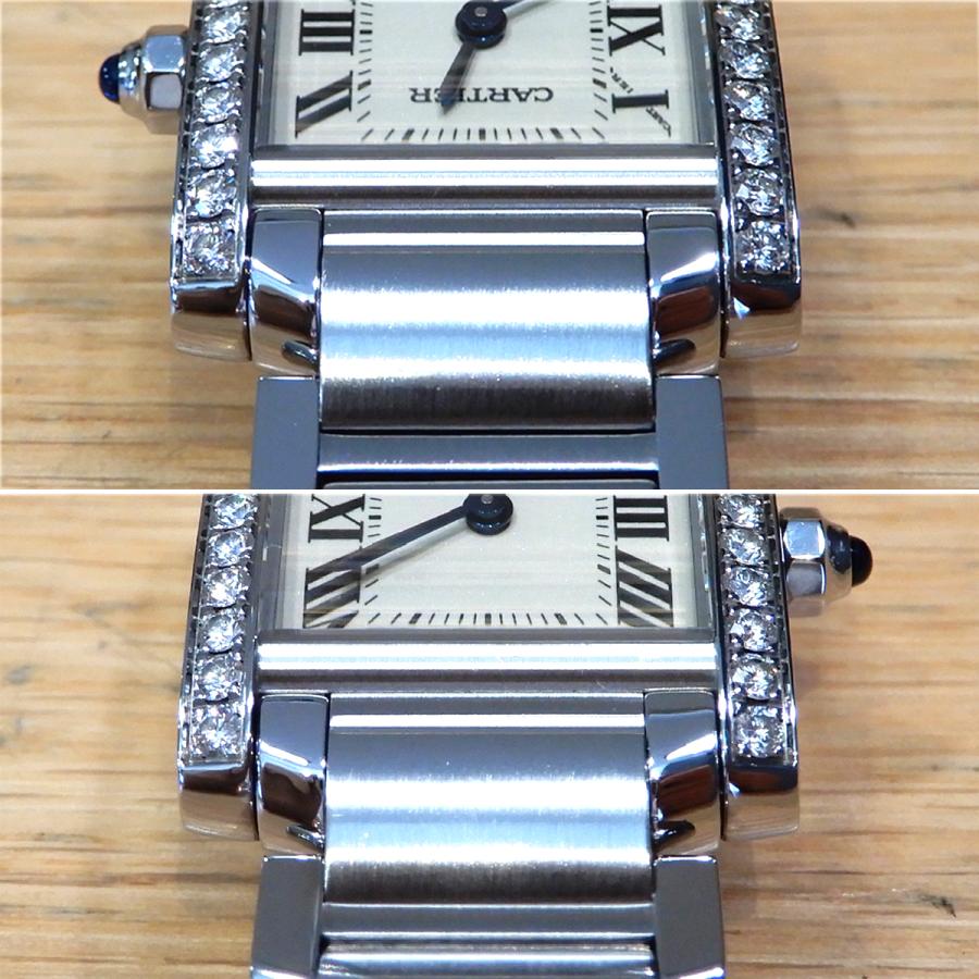 Cartier（カルティエ） 【新品同様】カルティエ タンクフランセーズSM